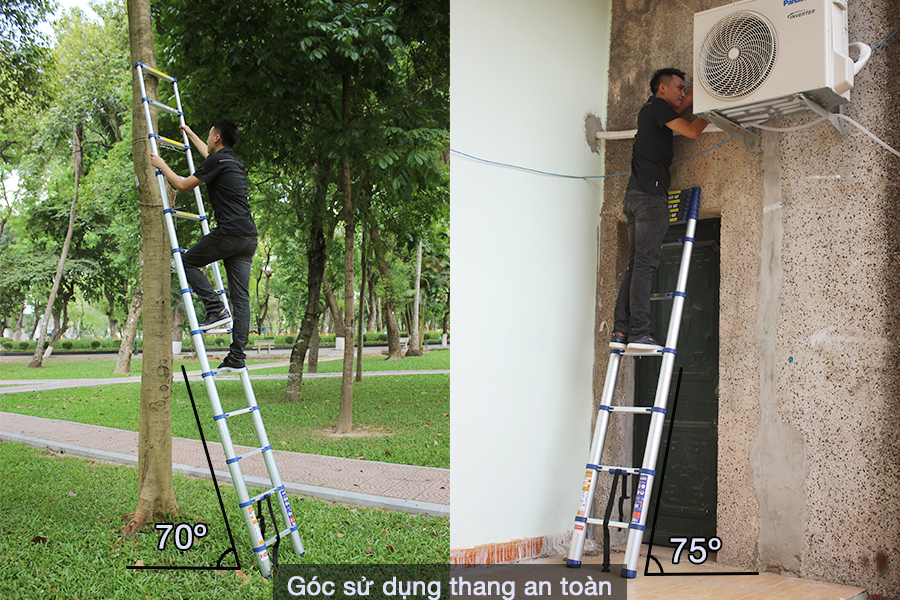 Thang nhôm rút đơn Nikawa NK-38 